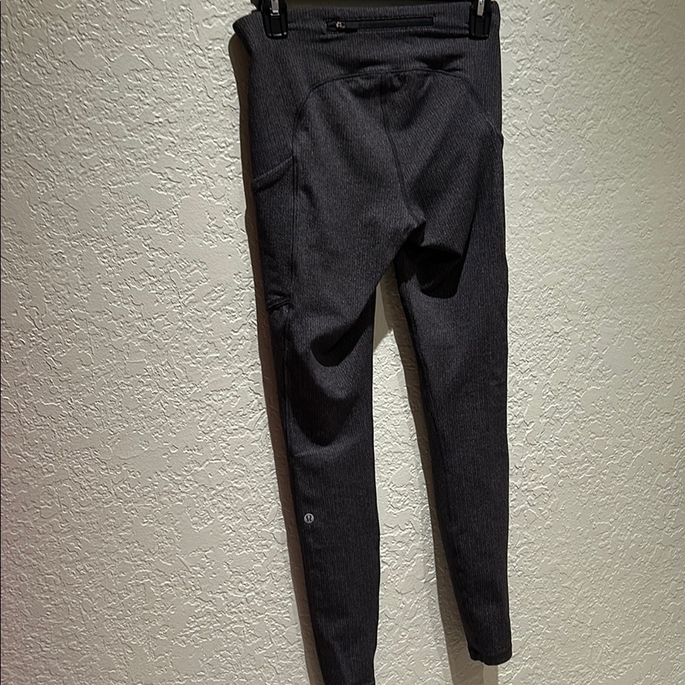 Lululemon Athletica Gray High-Waist Leggings - Picture 2 of 9